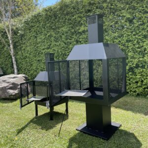 Foyer extérieur - Outdoor fireplace